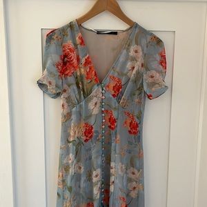 Floral maxi dress